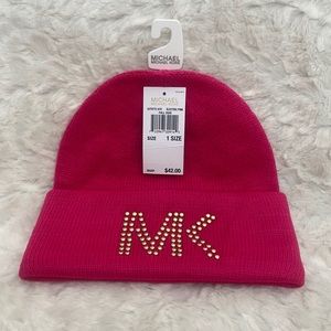 Michael Kors – Logo Stud Beanie Hat